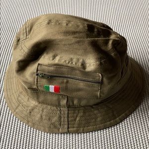Olive Green Bucket Hat